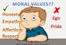 Moral Values for Children's