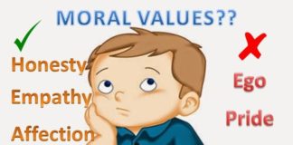 Moral Values for Children's